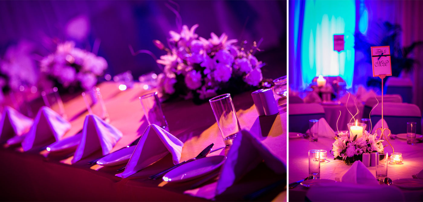 Candle Light Wedding Centerpiece