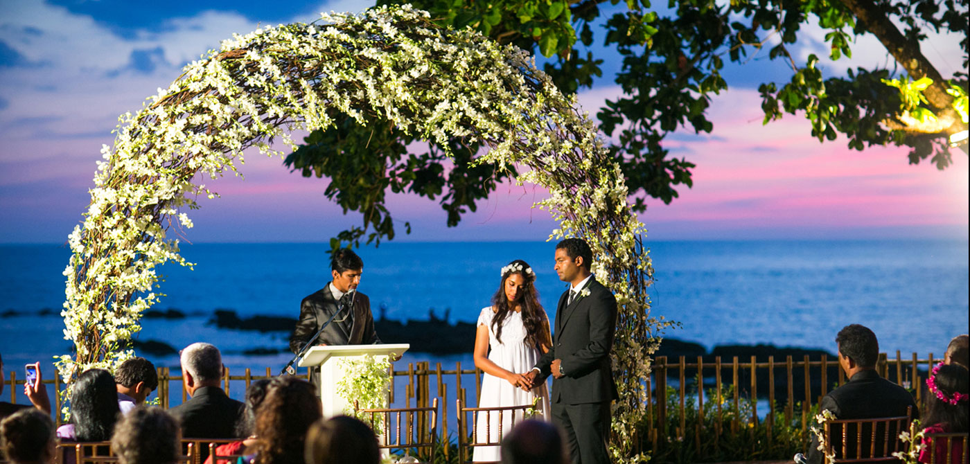 Christian Beach Wedding Ceremony in Goa