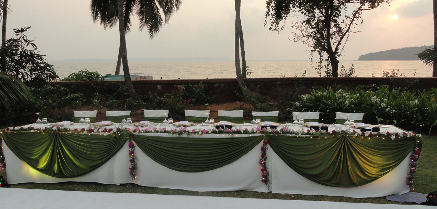 Beach Wedding Table Decor