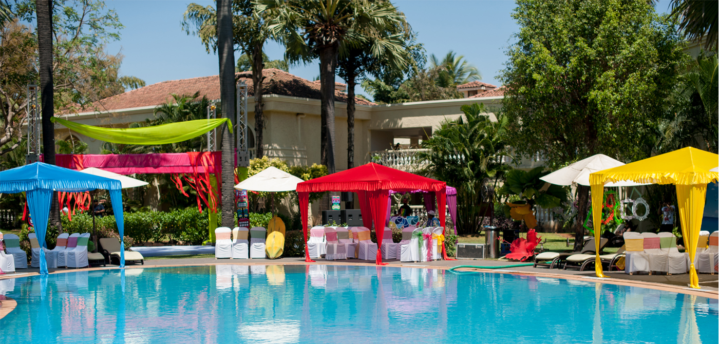 Pool Side Tent in Goa